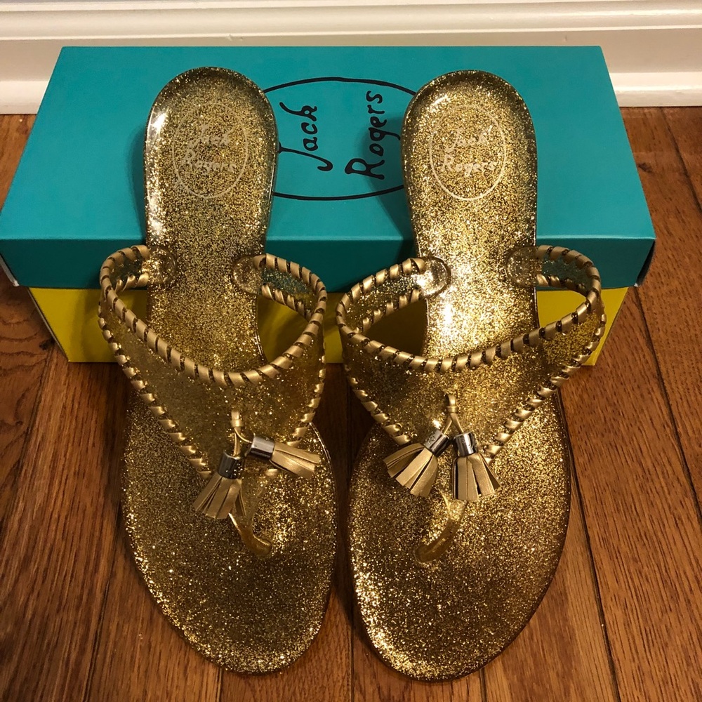 Jack Rogers Sparkle Alana Jelly Sandal